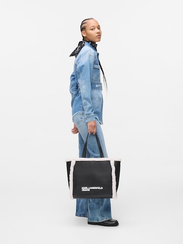 KARL LAGERFELD JEANS Handtasche in Schwarz