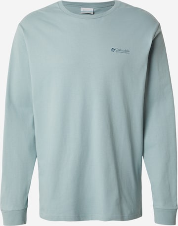 mėlyna COLUMBIA Sportiniai marškinėliai 'Explorers Canyon': priekis