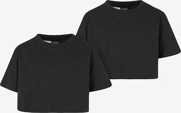 Urban Classics Shirt in Schwarz: Vorderseite