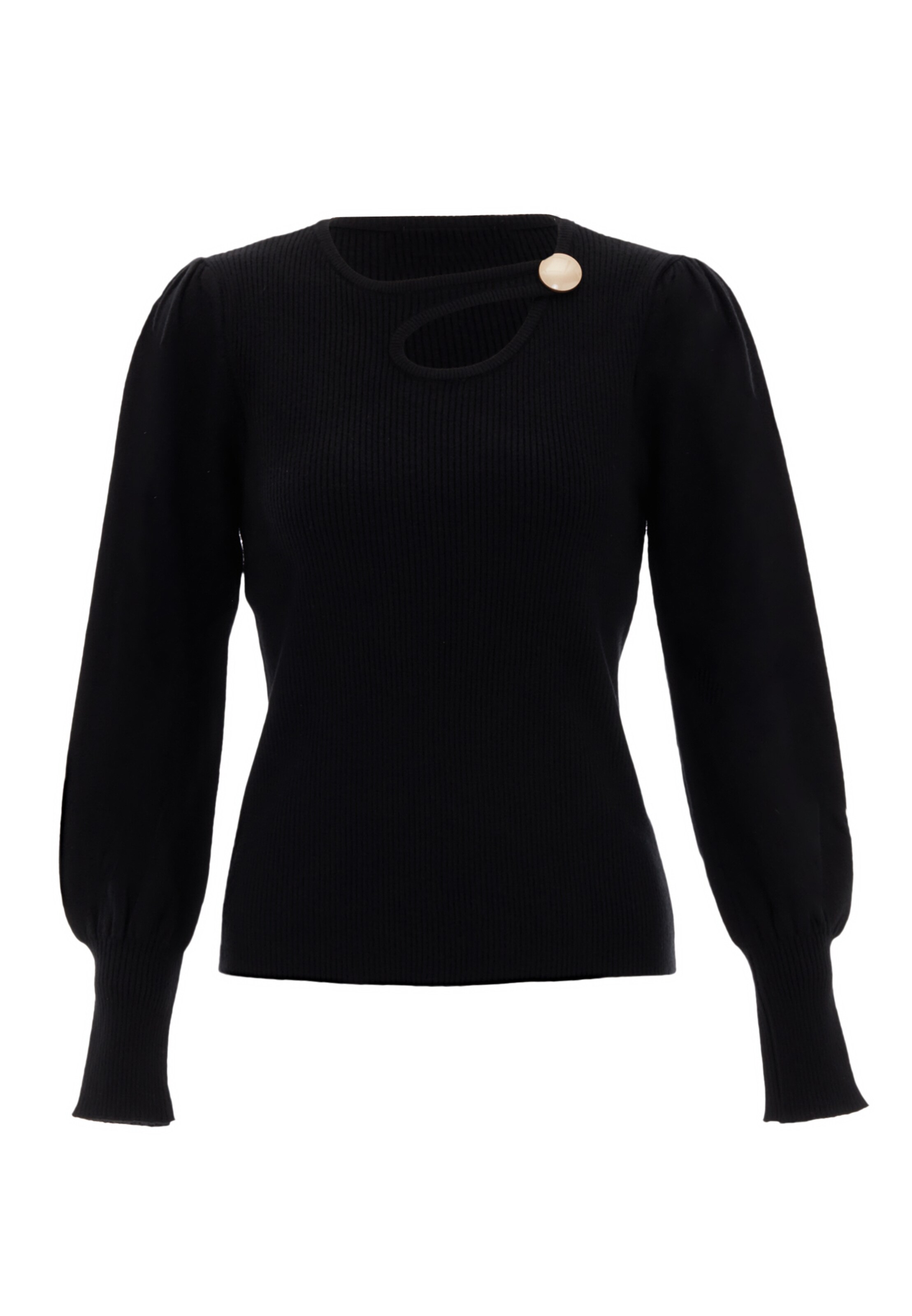 NAEMI - Pullover em preto: frente