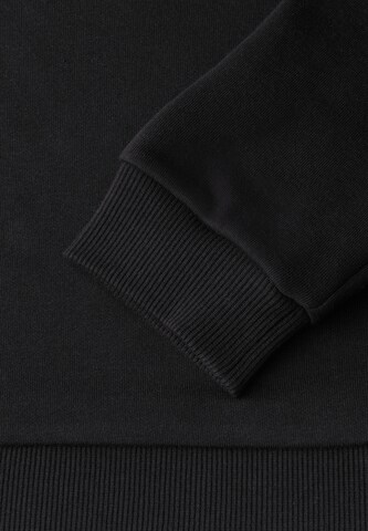 STREET ONE Sweatshirt in Schwarz