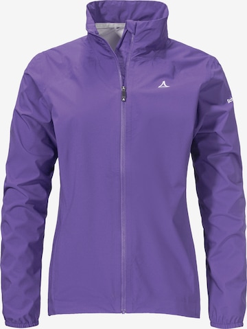 Veste outdoor ' Bike Jacket Style Lurbek WMS ' Schöffel en violet : devant