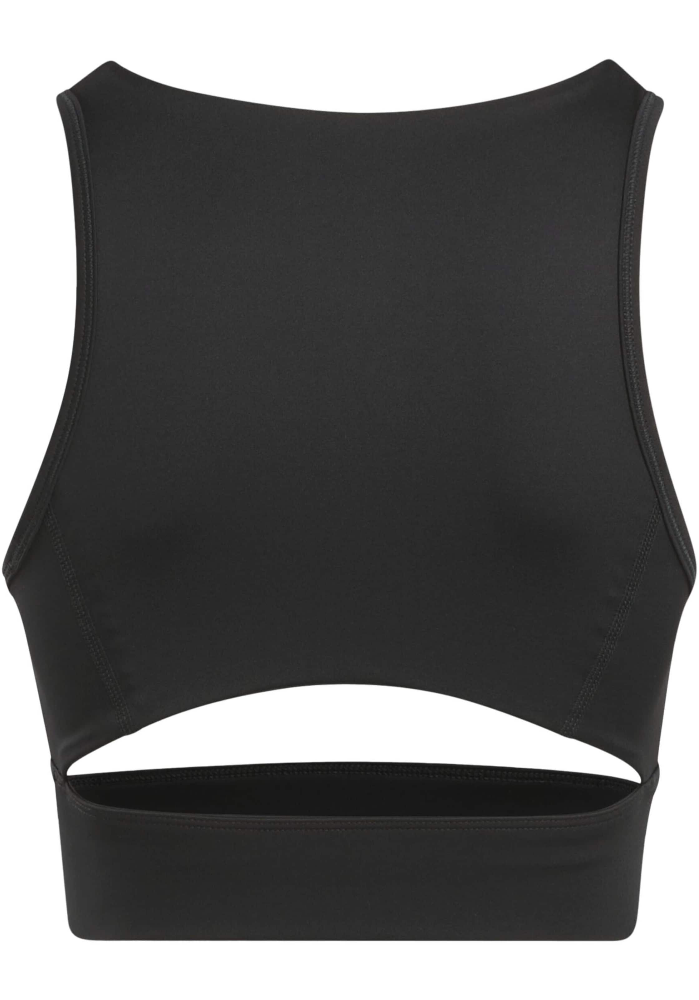 Bustier Soutien-gorge de sport Reebok en noir
