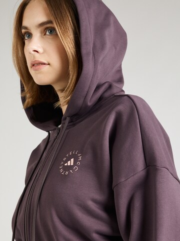 ADIDAS BY STELLA MCCARTNEY Sports sweat jacket in Purple