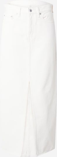 LEVI'S ® Nederdel 'Ankle Column Skirt' i white denim, Produktvisning