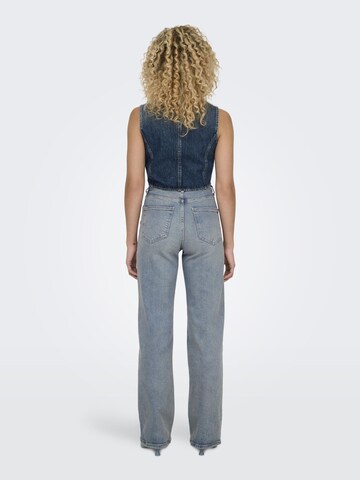 ONLY Wide leg Jeans 'JUICY ' in Blue