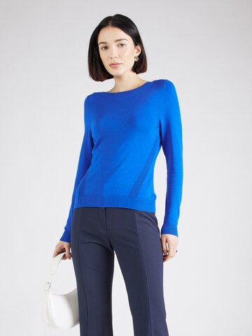 COMMA - Pullover em azul: frente