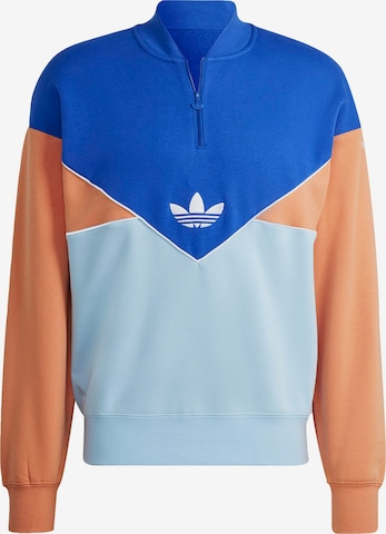 ADIDAS ORIGINALS - Sweatshirt 'Seasonal Archive' em azul: frente
