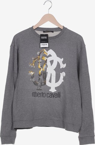 roberto cavalli Sweatshirt & Zip-Up Hoodie in L in Grey: front