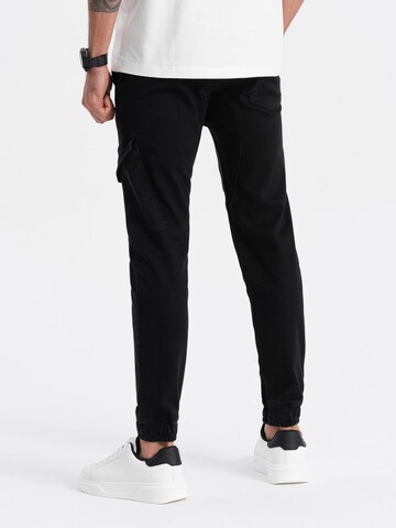 Effilé Jeans cargo 'PADJ-0112' Ombre en noir