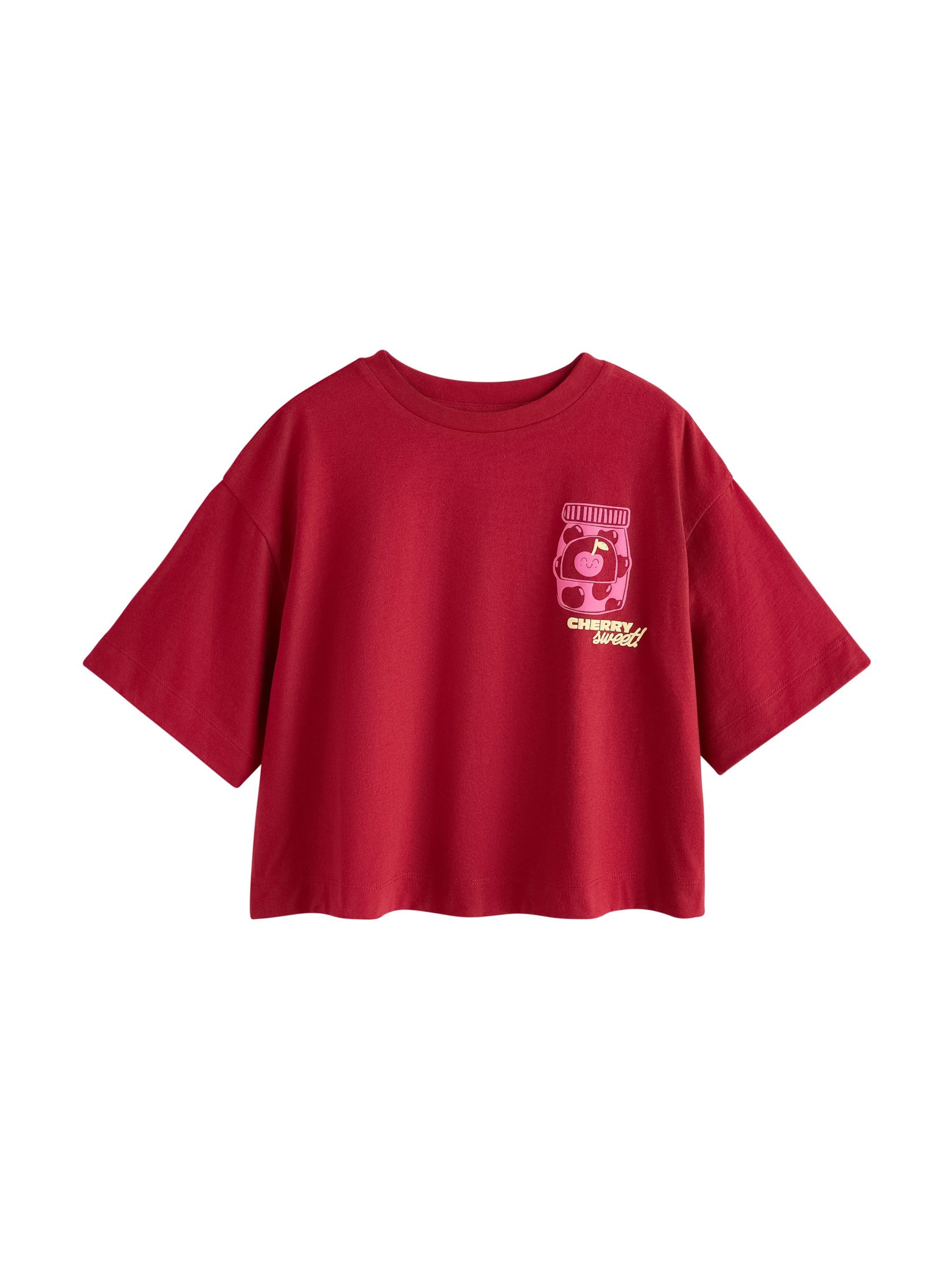 Next - Camiseta en rojo: frente