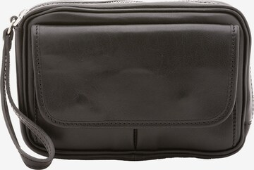 Pochette 'Pochette Vera Pelle Alessia Firenze - Manico e Zip Made in Italy' di Alessia Firenze in nero: frontale
