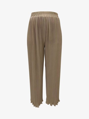 Pantalon GINI LONDON en beige : devant