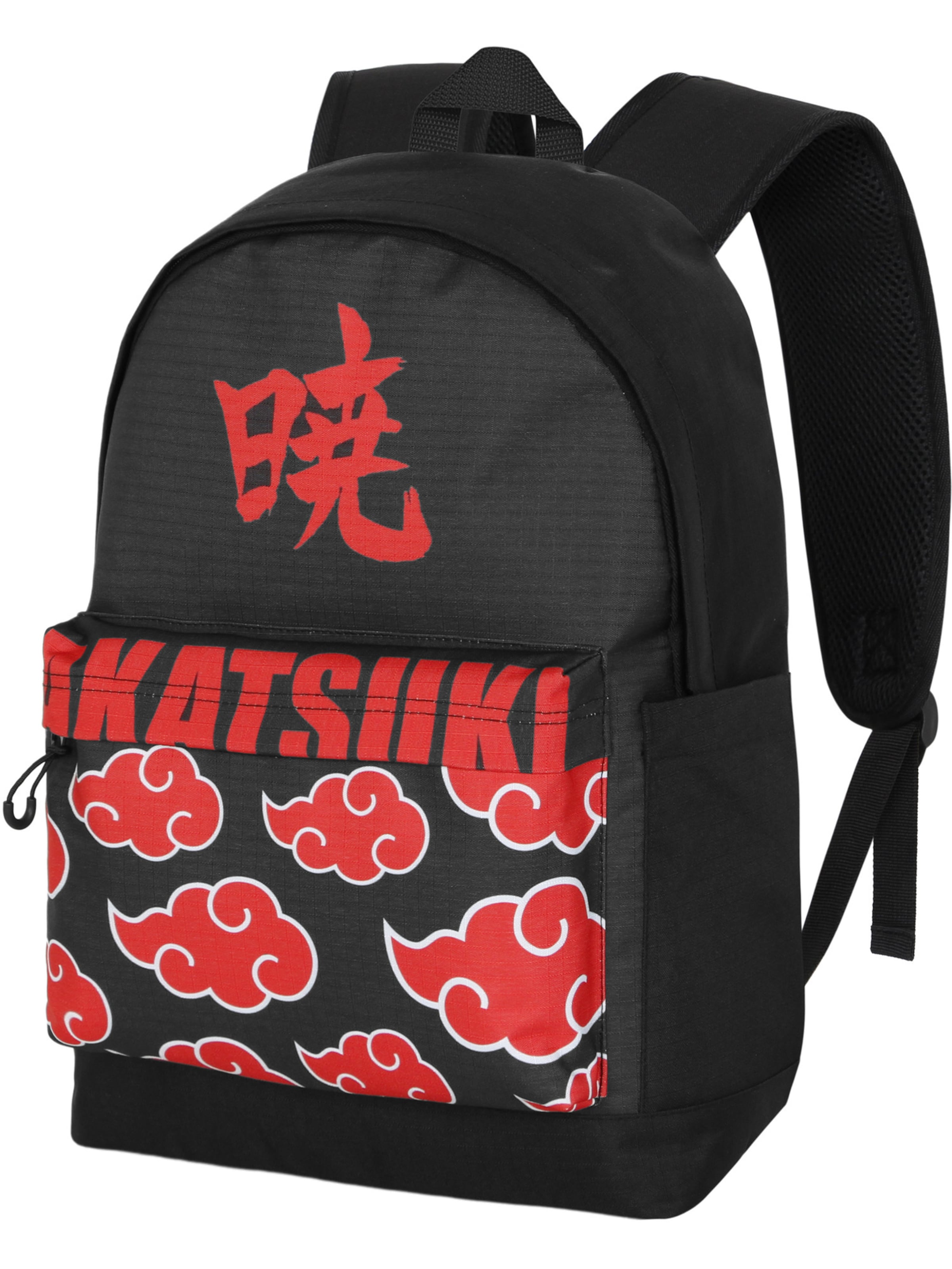 Naruto Backpack 'Kanji-Plus HS' in Black