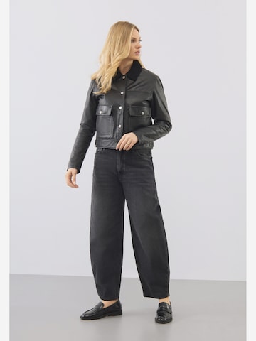 Veste mi-saison ' Caris Trucker ' Bolongaro Trevor en noir