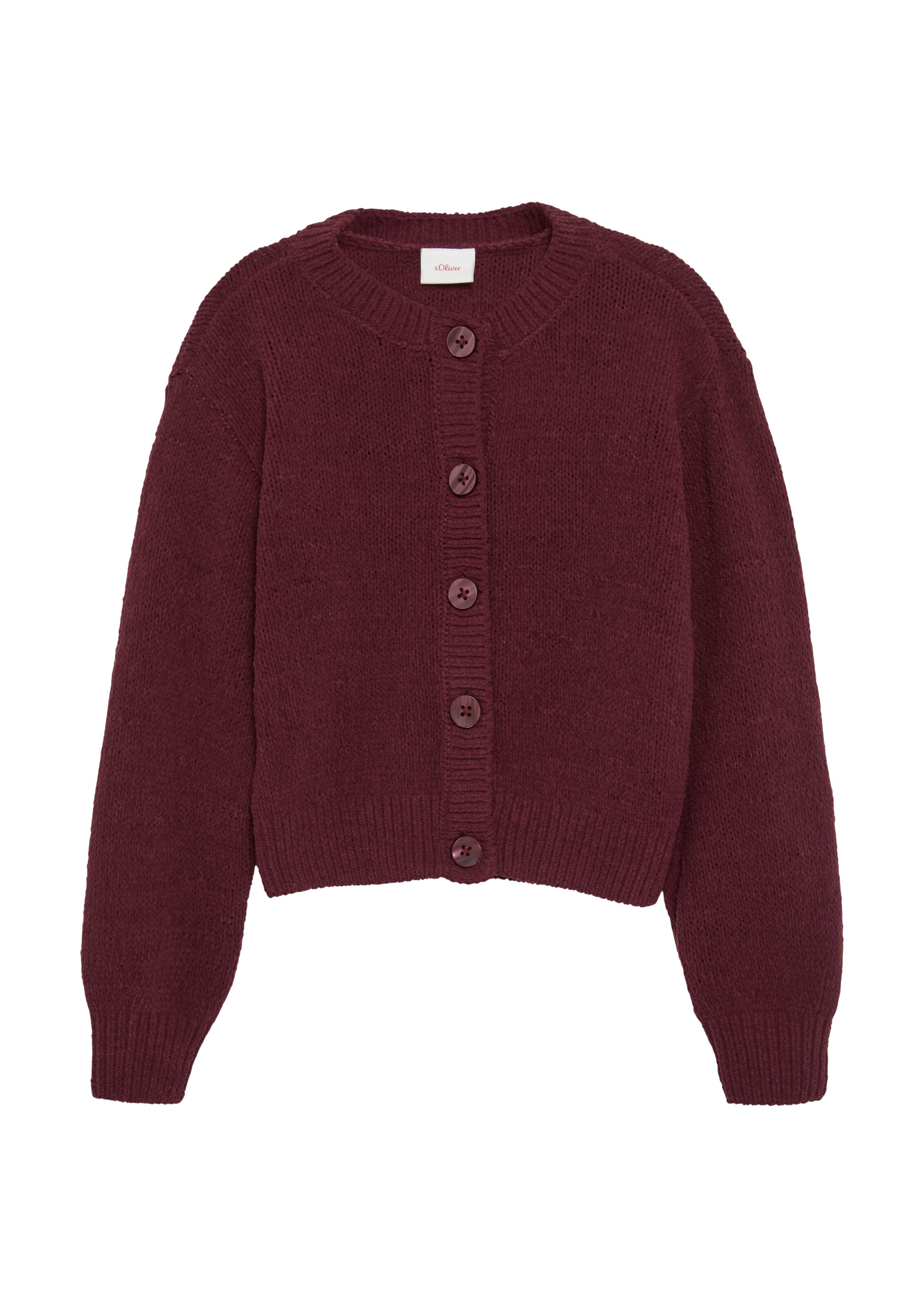 s.Oliver Strickjacke in Rot: Vorderseite