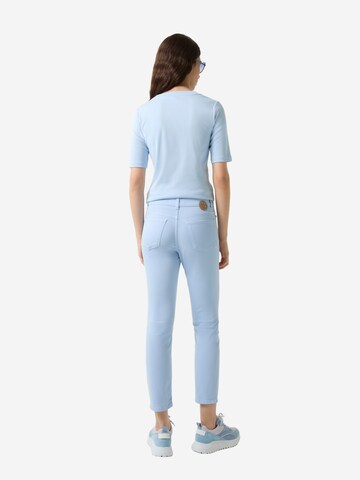 BOGNER Slimfit Hose 'Julie' in Blau