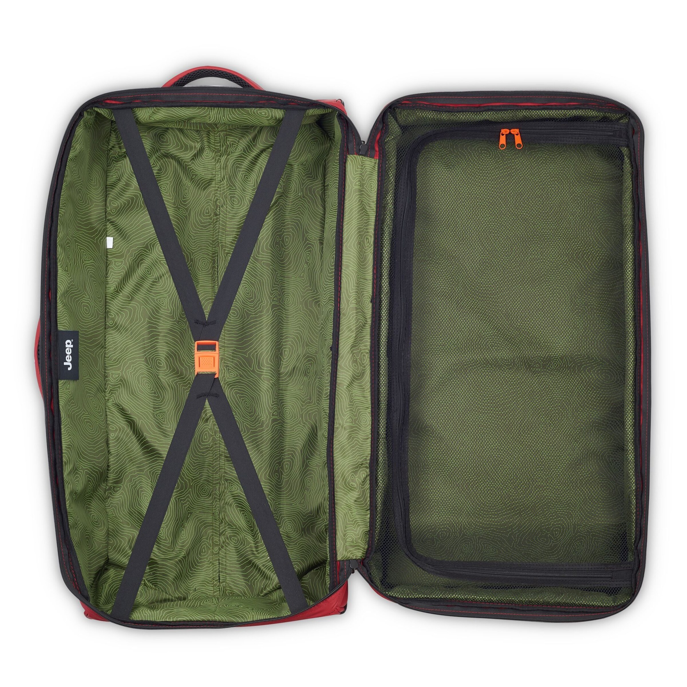 Jeep Travel Bag 'JS006B' in Red