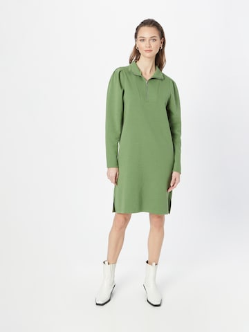 Rochie 'JICINTA' de la ICHI pe verde: față