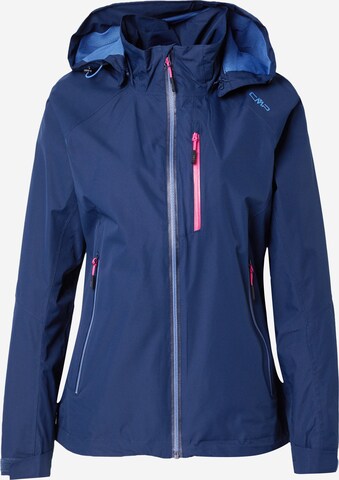 Veste outdoor CMP en bleu : devant