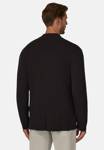Boggi Milano Gebreid vest in Bruin