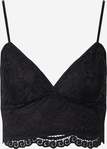 EDITED - Top 'Leighton' em preto: frente