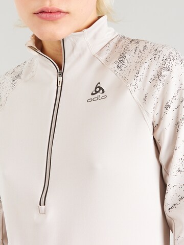 Sweat de sport 'Zeroweight Ceramiwarm' ODLO en gris