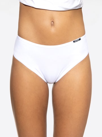 Slip Yenita en blanc : devant