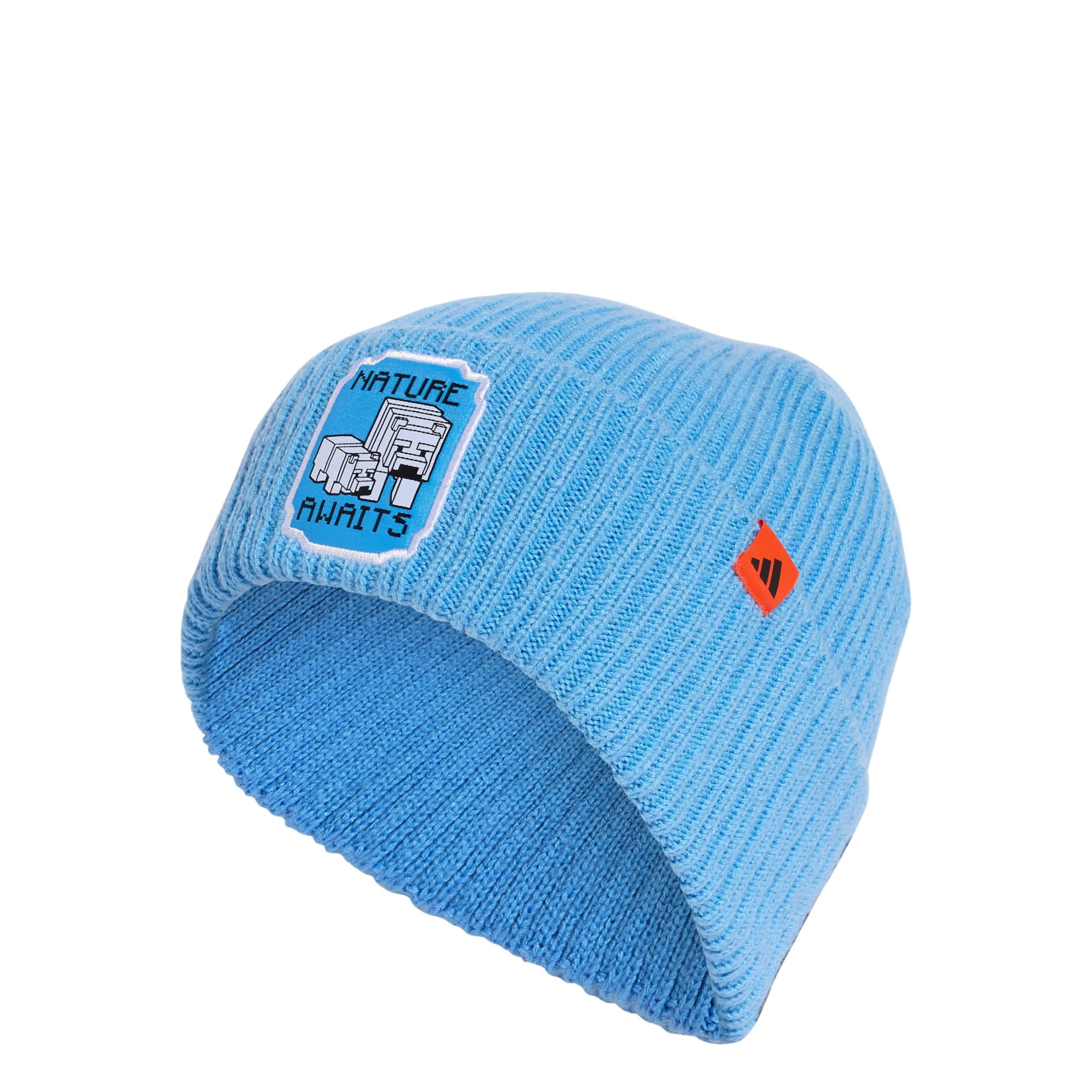 Casquette de sport 'Adidas x Minecraft' ADIDAS SPORTSWEAR en bleu : devant