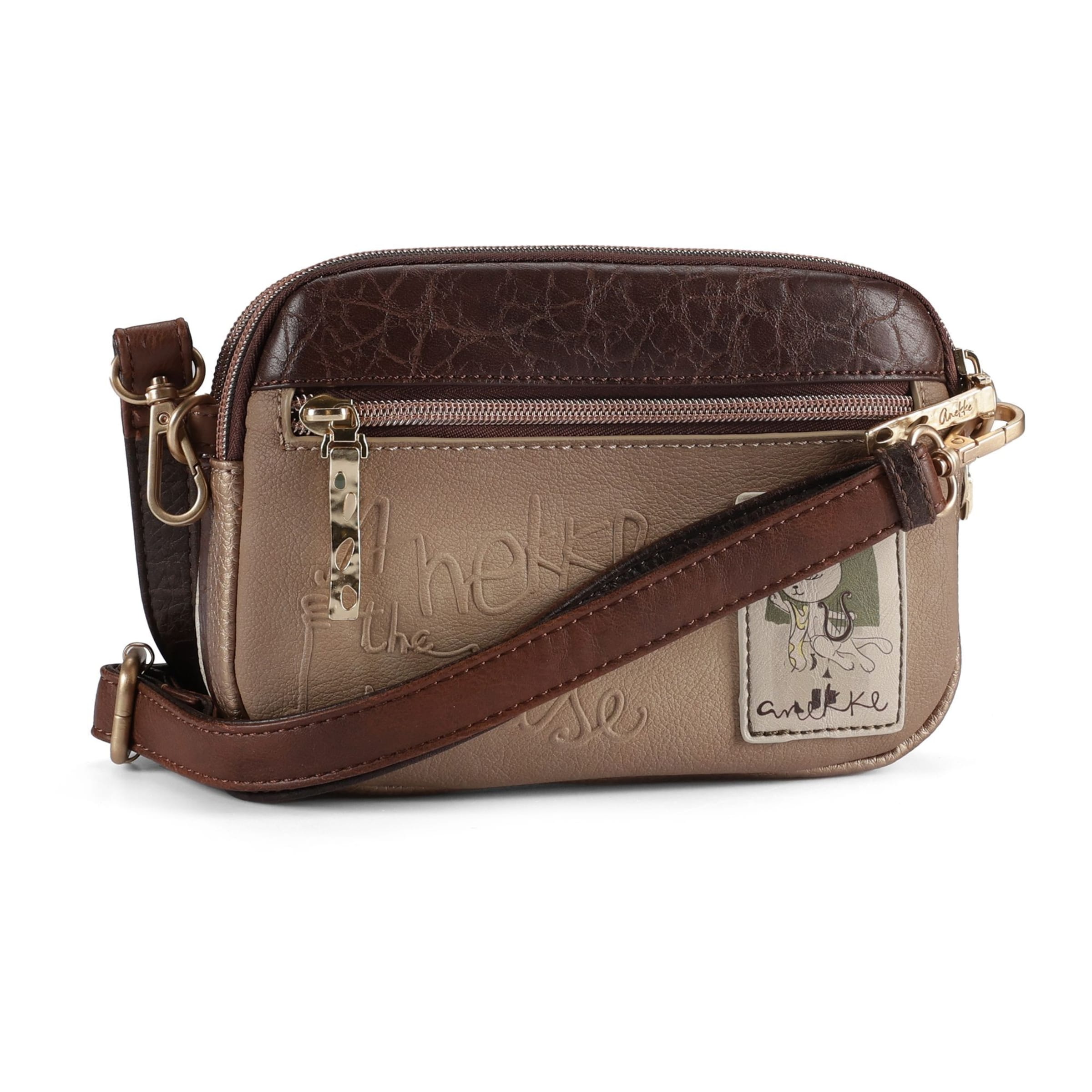 Anekke Umhängetasche 'Muse' in Braun