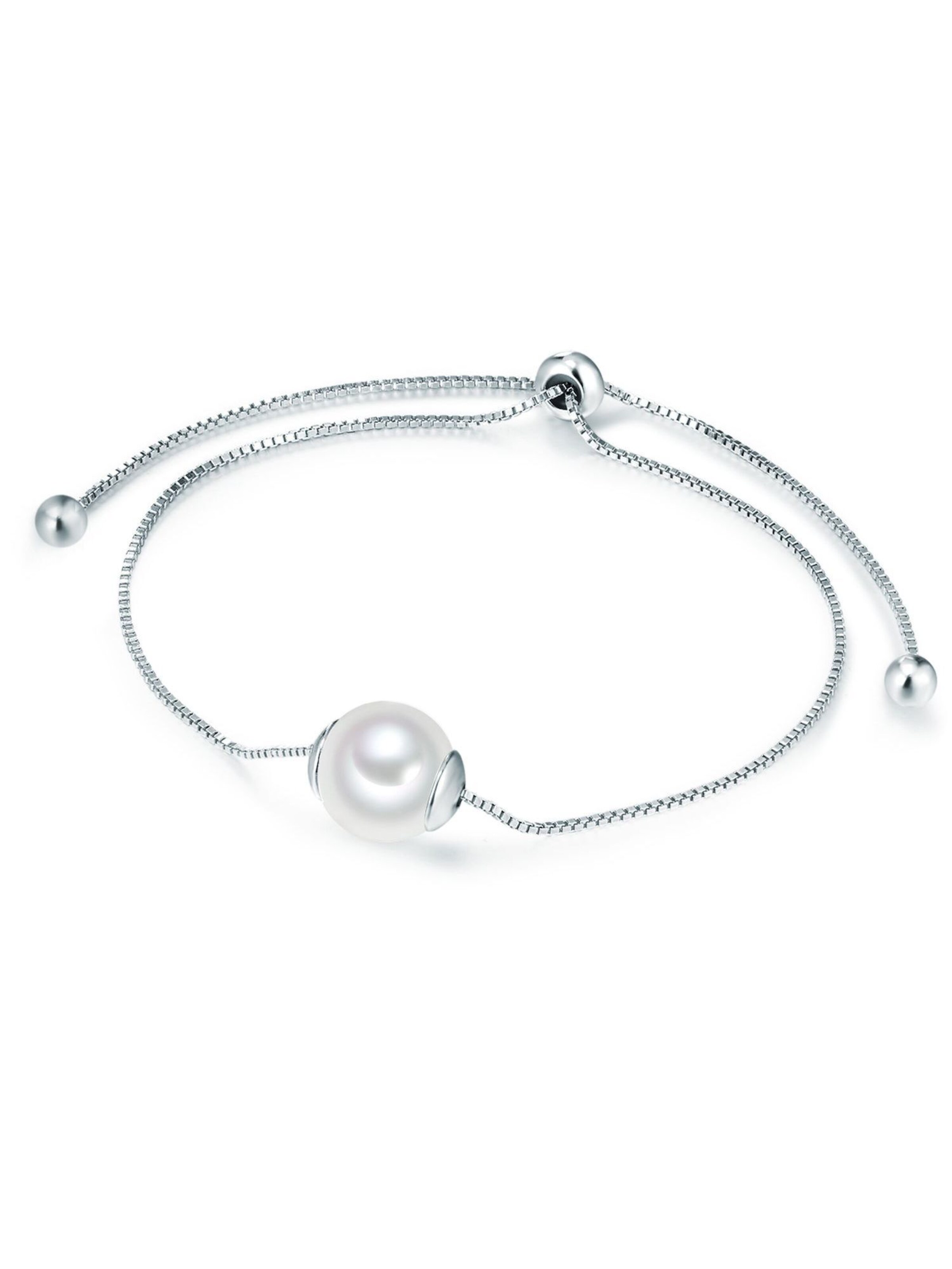 Lulu & Jane Bracelet in Silver: front