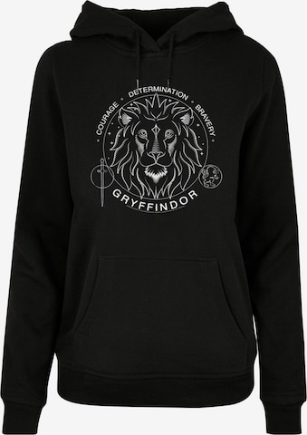 F4NT4STIC Sweatshirt 'Harry Potter Gryffindor Seal' in Zwart: voorkant