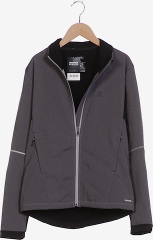 SALOMON Jacket & Coat in L in Grey: front