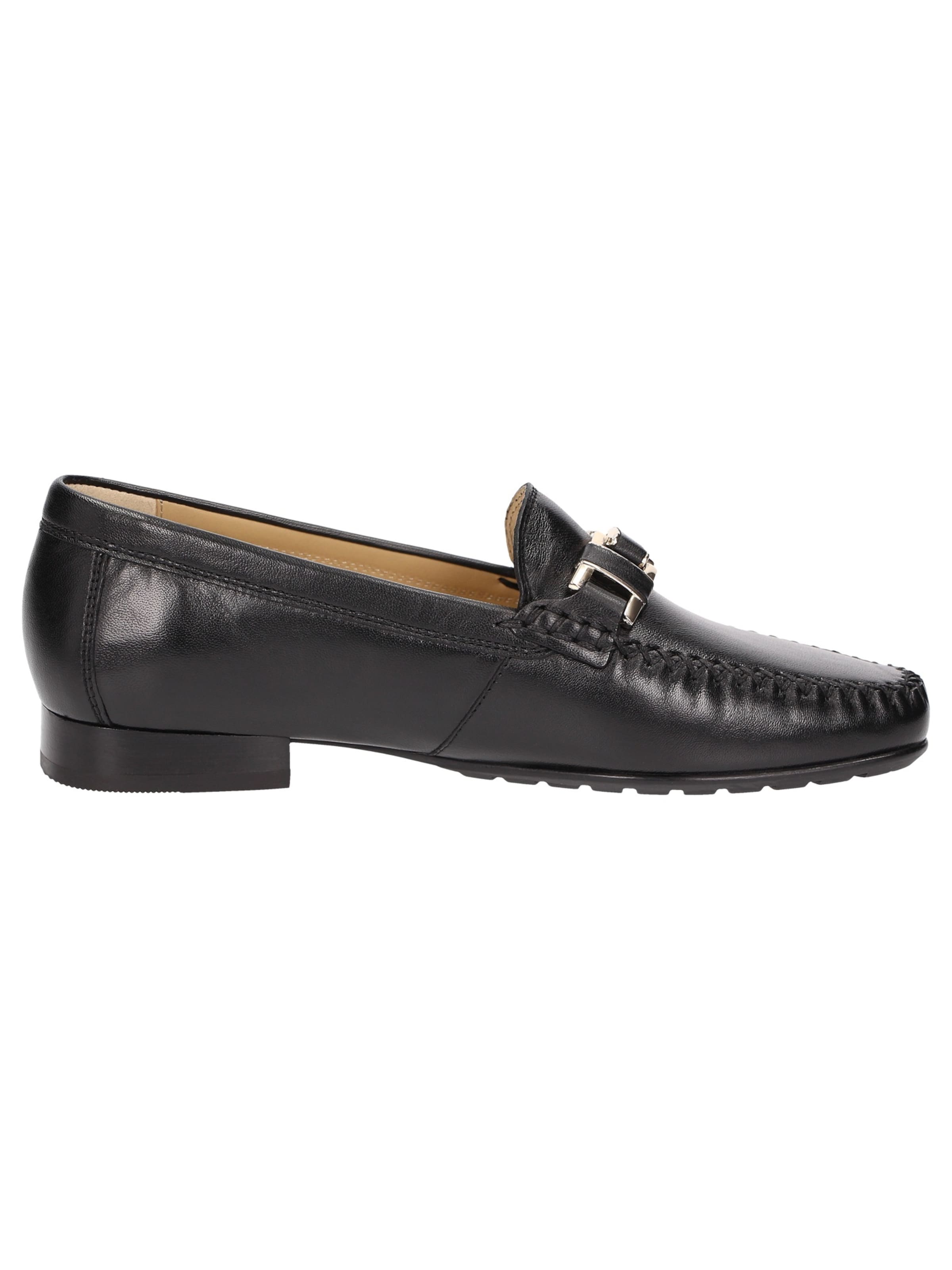 SIOUX Classic Flats 'Cambria' in Black