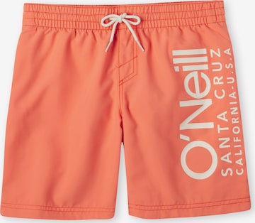 Shorts de bain 'Cali' O'NEILL en orange : devant