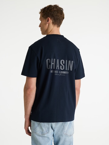 T-Shirt 'Mayor' CHASIN' en bleu
