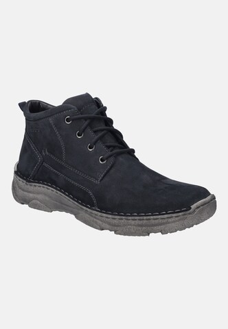 JOSEF SEIBEL Lace-Up Boots in Blue