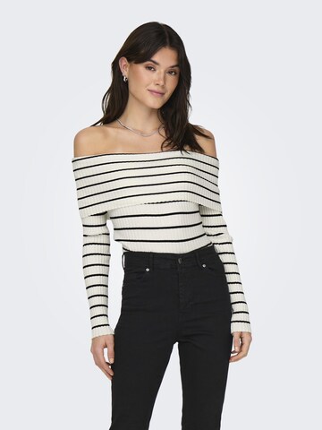 JDY - Jersey en blanco: frente