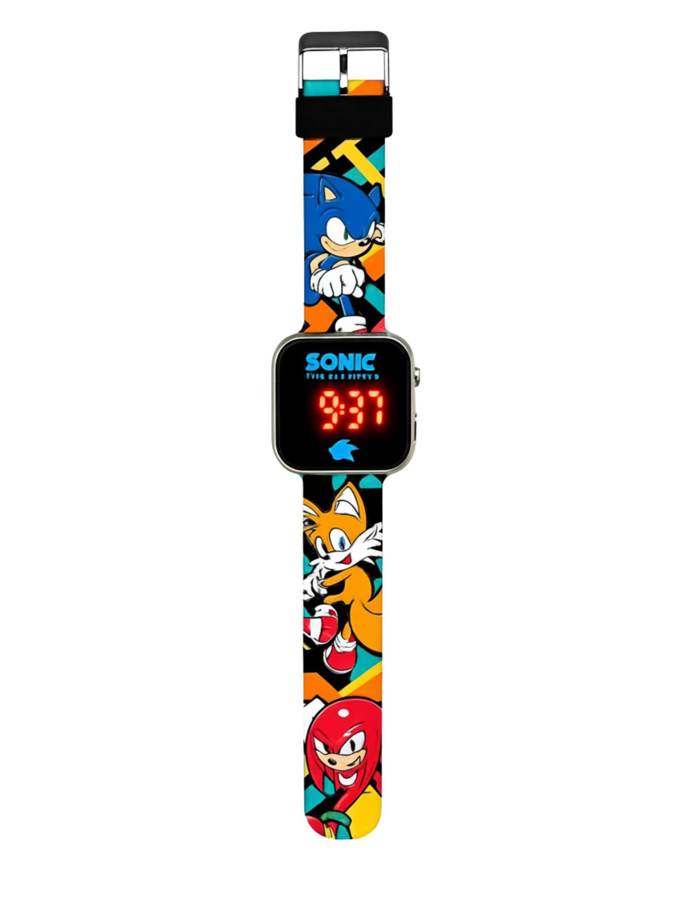 DISNEY Uhr 'Sonic LED-Uhr'‌ in Mischfarben: Vorderseite