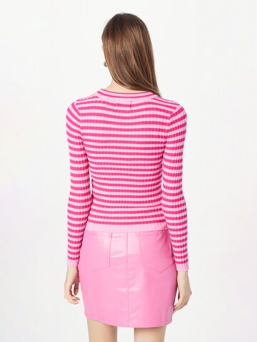 PIECES Pullover 'Crista' in Pink