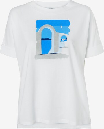 TATUUM Shirt 'LIKE 8' in Wit: voorkant