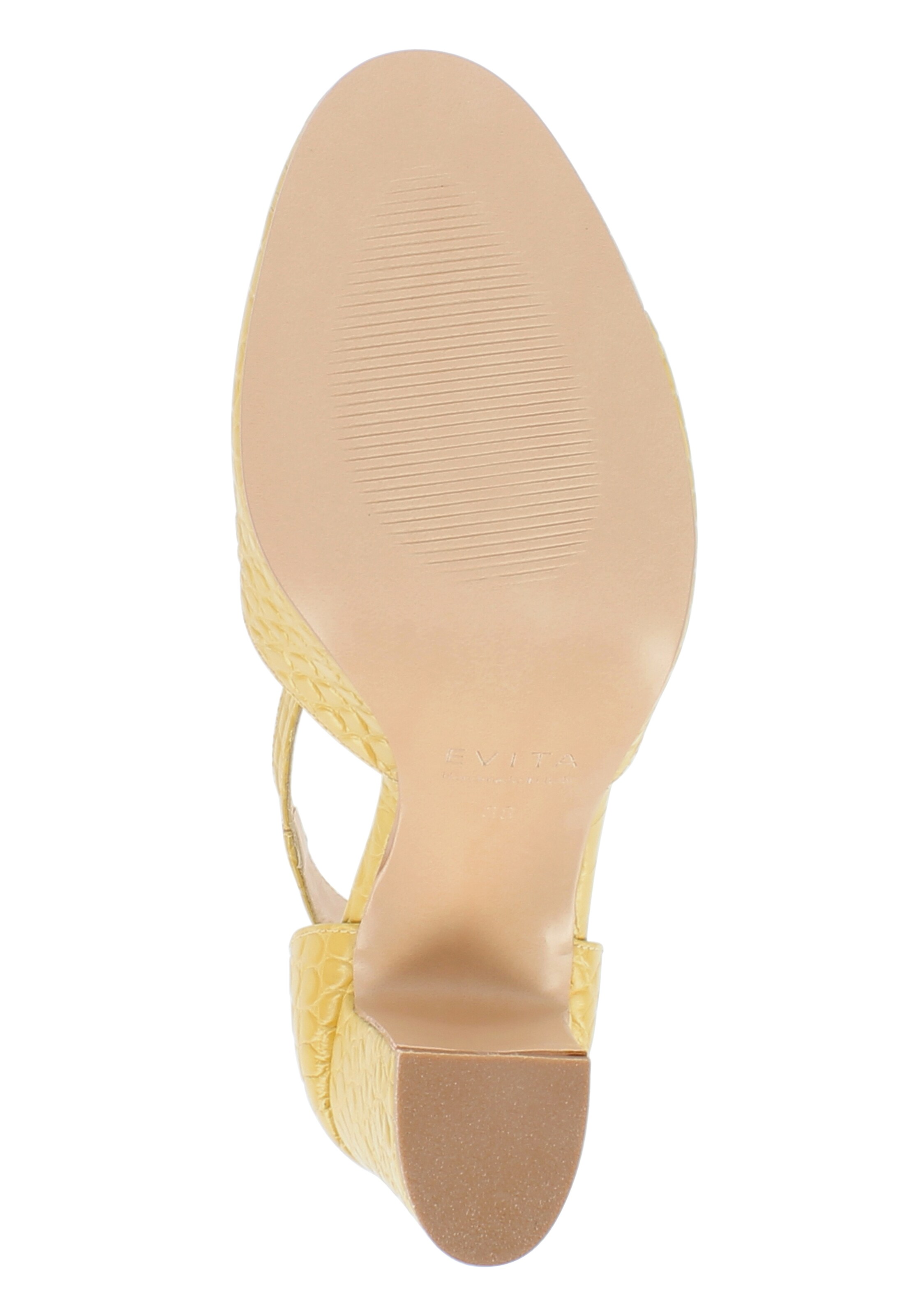 EVITA Slingback pumps in Yellow