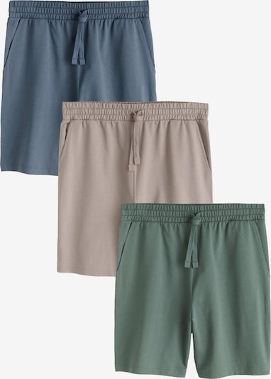 Next Housut koossa 29-30 värissä beige / kyyhkynsininen / vihreä, Tuotenäkymä