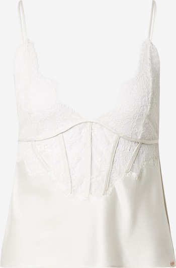 Hunkemöller Pyjamapaita 'Camille' värissä valkoinen, Tuotenäkymä