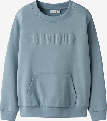 Felpa 'NKMVANOA' di NAME IT in blu: frontale