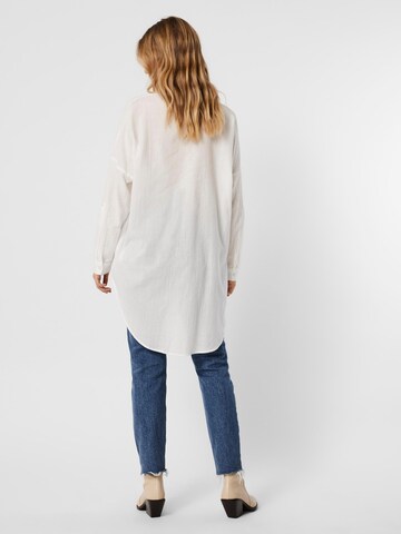 Chemisier 'Isabell' VERO MODA en blanc