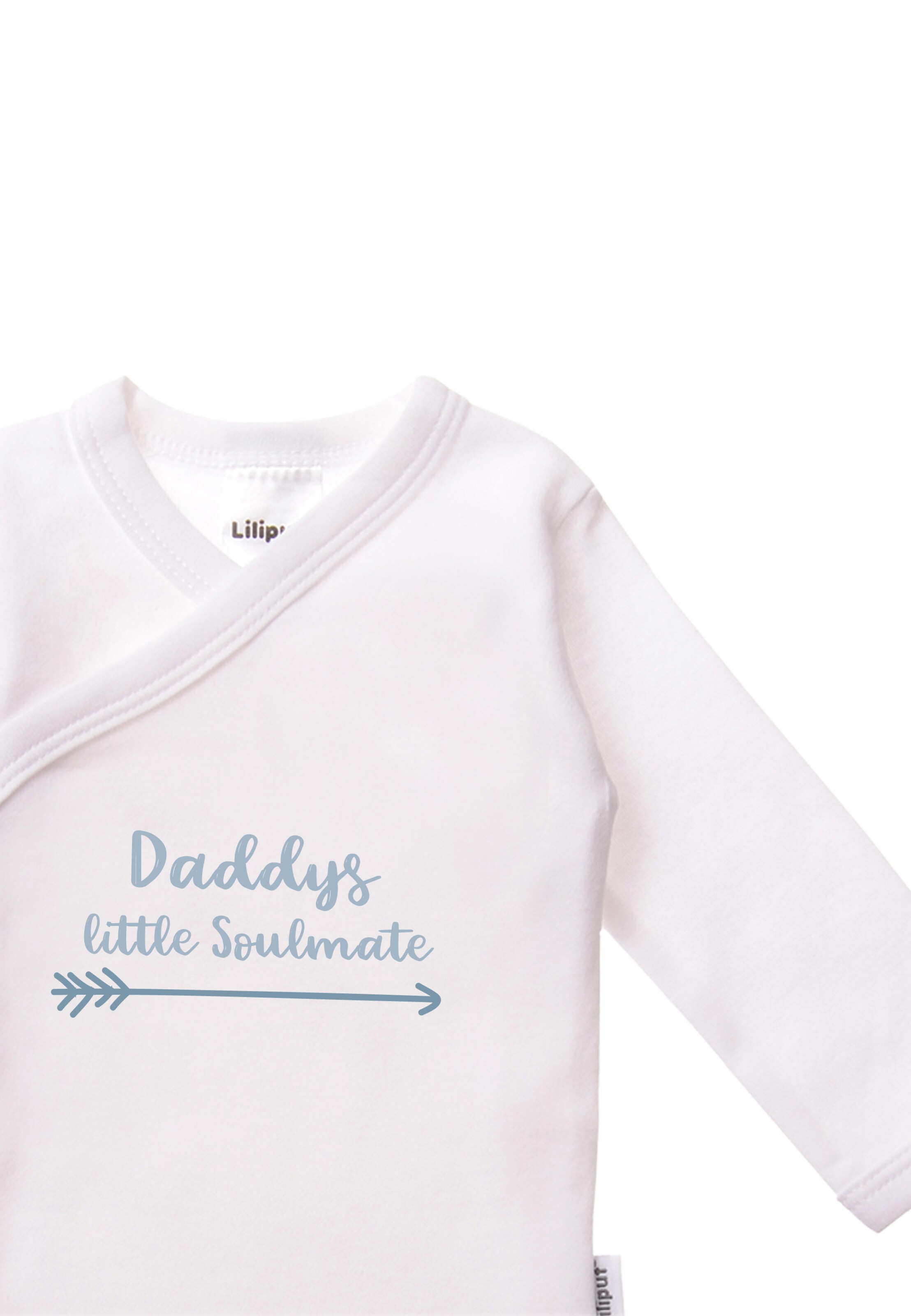 LILIPUT Wickelbodies 'daddys little soulmate' in Weiß