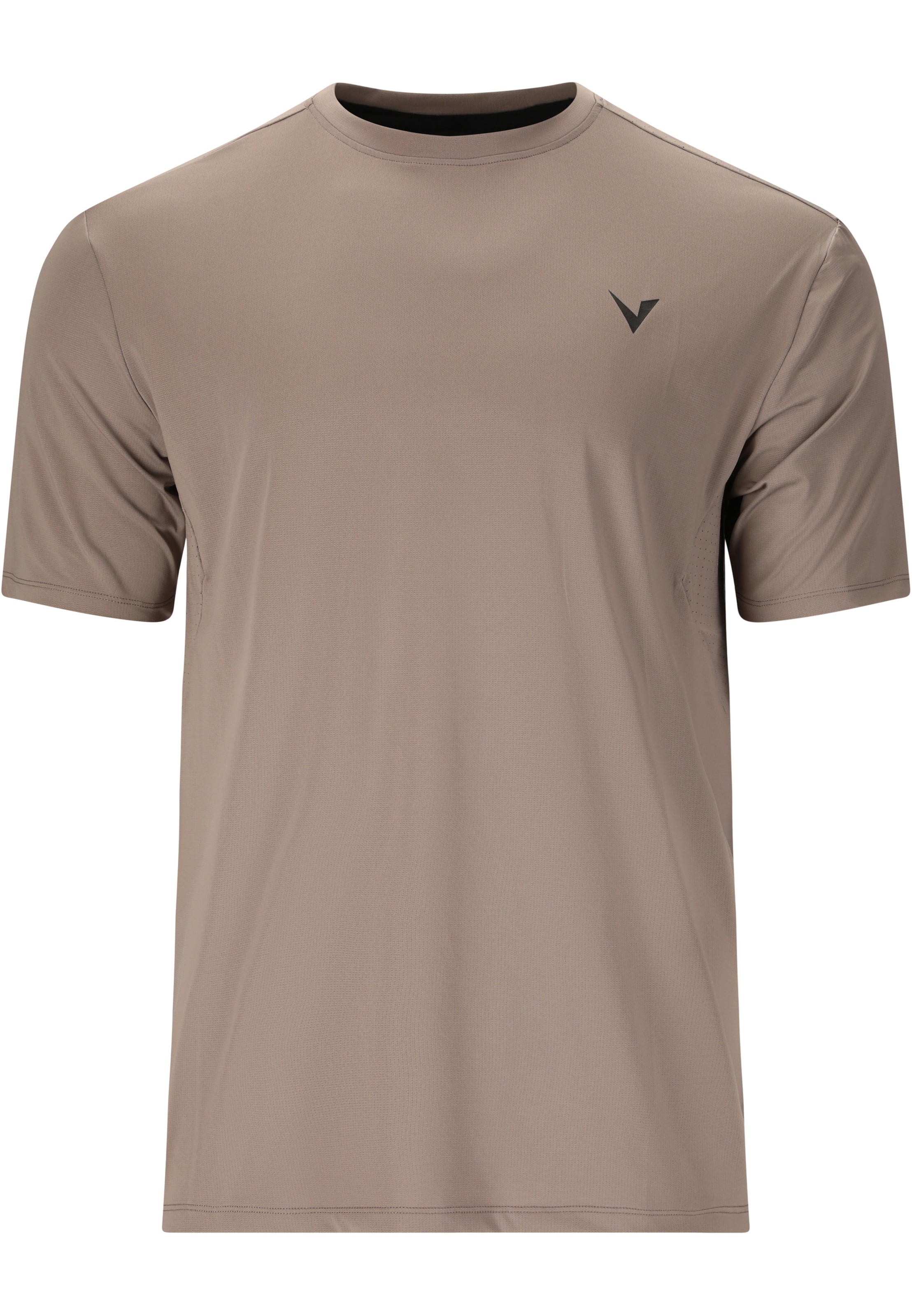 Virtus T-Shirt 'Califo' in Braun: Vorderseite