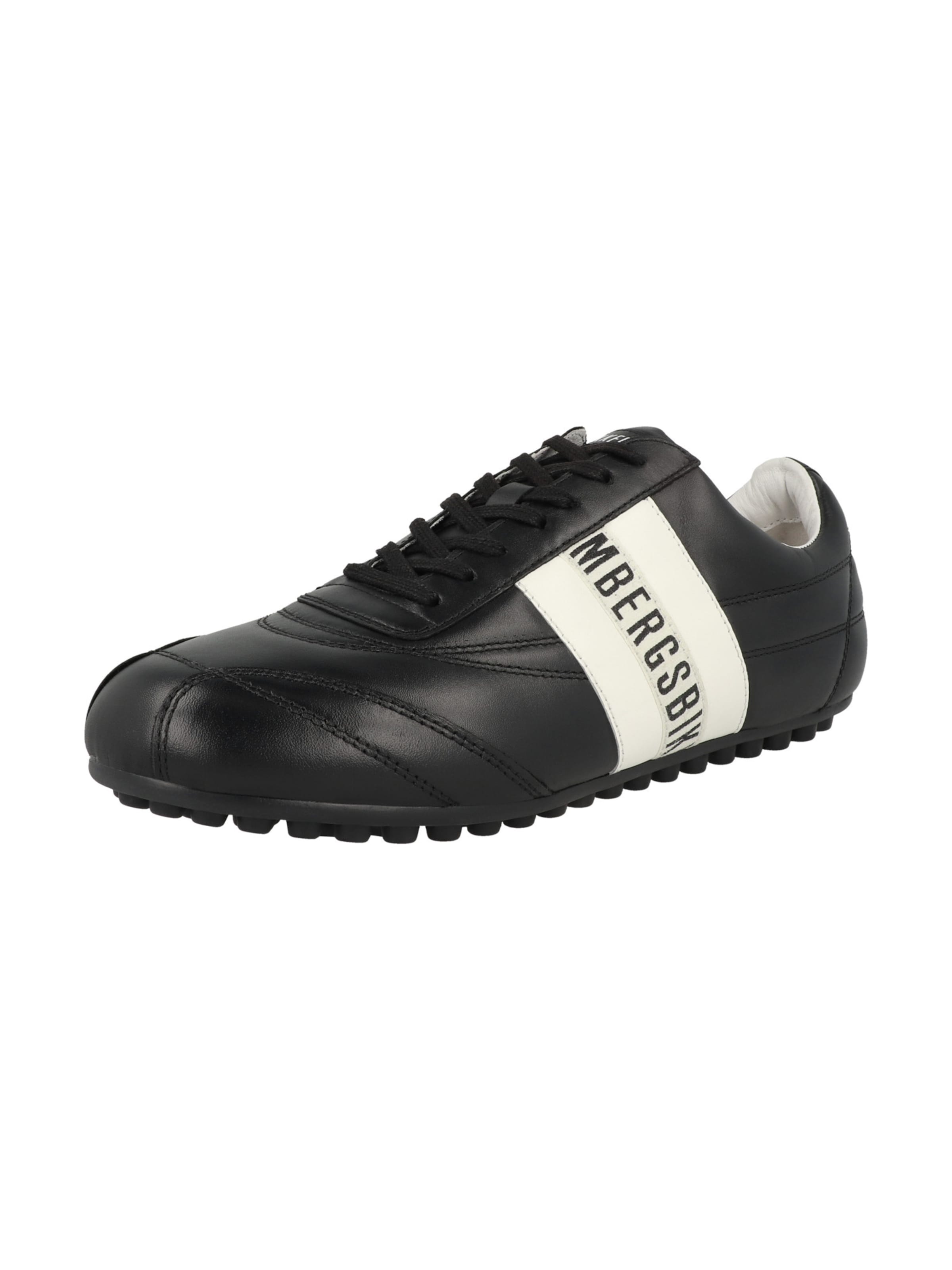 BIKKEMBERGS - Sapatilhas baixas 'Soccer' em preto: frente