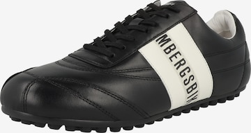 Baskets basses 'Soccer' BIKKEMBERGS en noir : devant